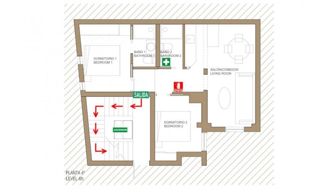Sophisticated Brand New Flat Apartman Madrid Kültér fotó